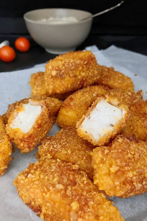 Jalapeño Mayo, Fish Nuggets, Crusted Fish, Mayo Sauce, Most Popular Recipes, Cooking And Baking, Seafood, Good Food, Favorite Recipes