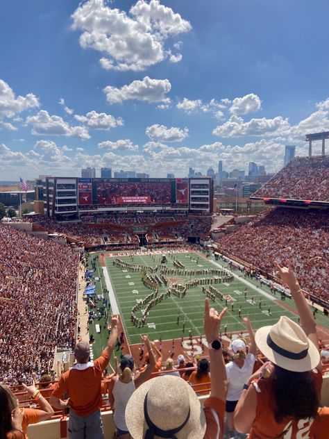 Texas Football Aesthetic, Texas Fall Aesthetic, 2024 Vision Board Country, Football Game Aesthetic College, 2024 Vision Board Aesthetic College, Texas Vision Board, University Texas Austin, Ut Austin Wallpaper, University Of Austin Texas