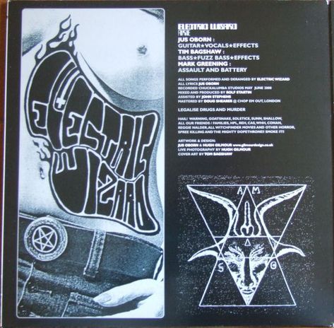 Electric Wizard - Dopethrone (2004, Vinyl) | Discogs Dopethrone Electric Wizard, Electric Wizard Dopethrone, Electric Wizard Tattoo, Tom Bagshaw, Electric Wizard, Wizard Tattoo, The Hills Have Eyes, All Lyrics, Doom Metal