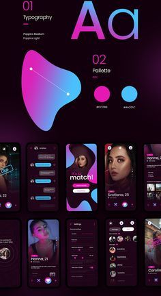 Tinder mobile app redesign on Behance App Branding Design, App Branding, App Redesign, Tinder App, Ui Ux 디자인, App Design Layout, Ux App Design, Color Design Inspiration, Mobile App Design Inspiration