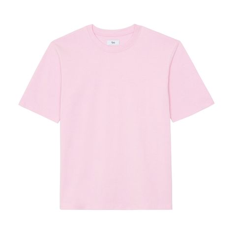 Bonbon pink crewneck T-shirt. Oversized cut with fabric dyed and produced in Italy. Made in France. 100% cotton 100% Cotton Made in France  Machine wash gentle Do not bleach Iron at medium temp Gentle cleaning with PCE Do not tumble dry Pink T-shirts, Pink Oversized T Shirt, Pink Oversized Shirt, Pink Shirt Outfit, Light Pink Shirt, Pink Tee Shirt, Outfit Oversize, Retail Concepts, Spirit Week