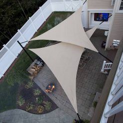 Waterproof Shade Sails, Shade Sail Installation, Backyard Shade, Garden Netting, Shade Sails, Outdoor Sun Shade, Sun Sail Shade, Patio Shade, Backyard Pergola