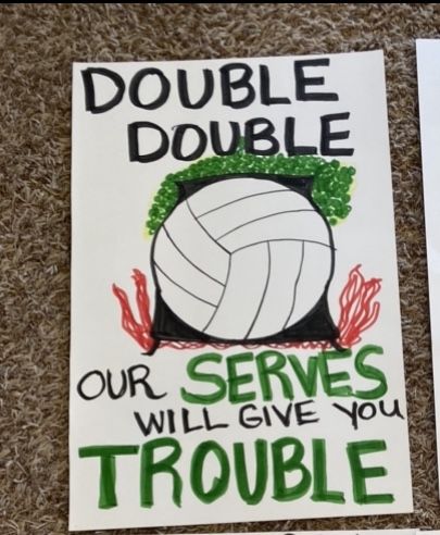 Volleyball Locker Signs Decoration, Volleyball Support Posters, Cheer Signs For Volleyball, Volleyball Playoff Posters, Volleyball Signs Posters For Games, Volleyball Posters For Setters, Volleyball State Posters, Sport Sign Ideas, Sports Signs For Games Volleyball