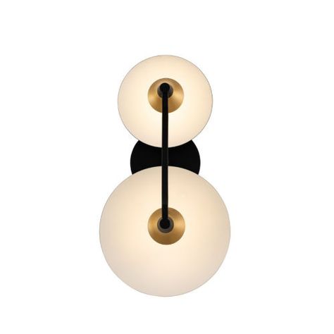 Mid Century Modern Sconces, Kalco Lighting, Disk Light, White Brass, Modern Sconces, Led Flush Mount, Brass Accents, Led Chandelier, Mid Century Modern Style