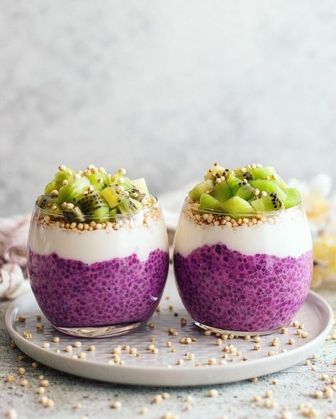 Pitaya Powder Recipes, Pink Pitaya Powder Recipes, Pink Pitaya, Chia Pudding Recipe, Food Motivation, Chia Pudding Recipes, Party Food Platters, Powder Recipe, Entertaining Recipes