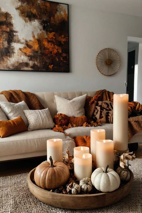 Step into the new season with our top 5 fall decor ideas for 2024. Upgrade your living room with these must-have interior design trends. Upgrade Your Living Room: Top 5 Fall Decor Ideas 2024 Table of Contents1 Upgrade Your Living Room: Top 5 Fall Decor Ideas 20242 How to Upgrade Your Living Room with Fall […] Fall Living Room Decor With Grey Couch, Fall Living Room Shelf Decor, Autumn Decorations Living Room, Coastal Fall Living Room, Neutral Fall Living Room, Fall 2024 Trends Decor, Chic Fall Home Decor, Fall Thanksgiving Decor Living Room, Black And Burnt Orange Living Room