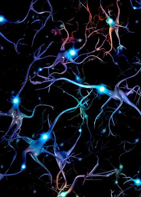 Neurons Aesthetic, Neurology Aesthetic, Neurons Art, Neuron Art, Neurons Firing, Nanotechnology Art, Neuroscience Art, Neurology Art, Brain Neurons