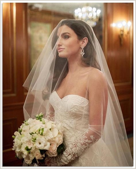 Add a touch of elegance to your bridal look with stunning wedding veils from Amazon. Drop Veil Cathedral, Drop Wedding Veil, Veil Hair Down, Bride Hairstyles With Veil, Wedding Veil Blusher, Veil For Bride, Veil Blusher, Soft Tulle Veil, Simple Veil