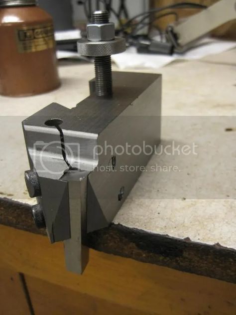 Ideas for tangential cutter tool holder? - The Home Shop Machinist & Machinist's Workshop Magazine's BBS Home Shop Machinist, Machinist Tools, Spot Welder, Harbor Freight Tools, Lathe Tools, Metal Working Tools, Stove Top Espresso, Tool Holder, Post Design