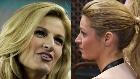 Erin Andrews seems to have undergone a nose job to get the size of her nose reduced. The sportscaster’s nose was very prominent before and it had a large bump on it. People would always mock her for her big nose and some even had the audacity to suggest she get a nose job. It looks like those comments and suggestions finally got to her and Erin Andrews had a rhinoplasty to remove the bump and reduce the size of her nose very subtly. Erin Andrews, Nose Surgery, The Audacity, Celebrity Plastic Surgery, Big Nose, The Bump, Big Noses, Nose Job, Life Changing