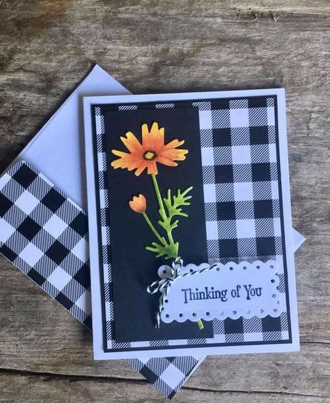 Just Because Cards Diy, Diy Cards For Birthday, Homemade Cards Ideas Creativity, Stampinup Cards Newest, Paper Cards Handmade, Card Writing, Handmade Greeting Card Designs, Cards Homemade, Simple Cards Handmade