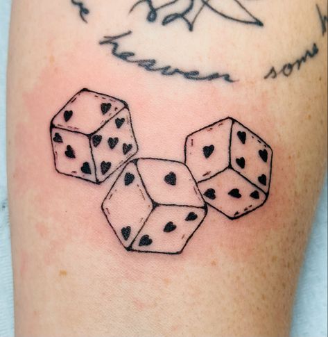 6 Tattoo, Dice Tattoo, Character Design Concept Art, Art Traditional, Different Tattoos, Tattoo Project, New School Tattoo, Design Fields, Statement Art