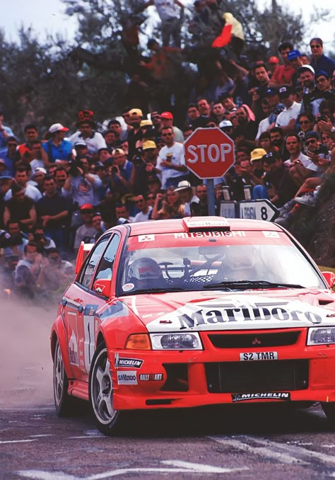 Rally Car Racing, Wallpaper Carros, Subaru Rally, Car Detail, Japanese Sports Cars, Mitsubishi Evo, Classic Racing Cars, Lancer Evolution, Rally Racing