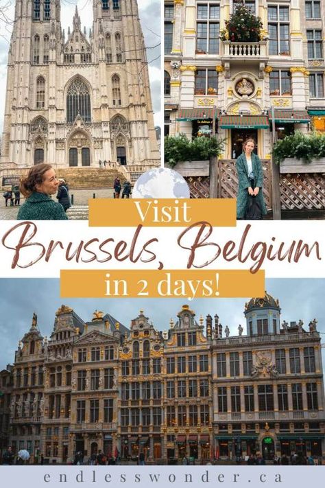 Brussels in 2 Days: Your Two Day Itinerary Brussels 2 Day Itinerary, Brussels Christmas, Famous Statues, Europe Travel Photos, Europe Aesthetic, Europe Travel Destinations, Weekend Trip, Travel List, Europe Travel Tips