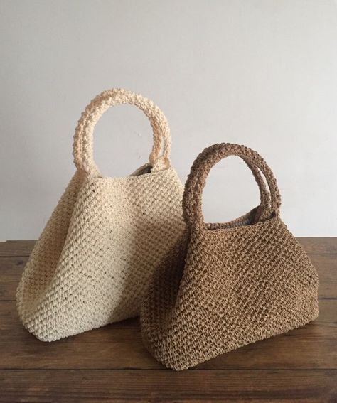 This Totes item by NanabyIremApa has 18 favorites from Etsy shoppers. Ships from Türkiye. Listed on Aug 3, 2024 Crochet Straw Bag Pattern, Raffia Crochet Bag, Hand Made Bag, Raffia Tote Bag, My Style Bags, Knitted Bag, Crochet Business, Knitting Bag, Bags Handmade