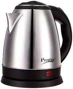 Indian Top Deal on Twitter: "*Prestige Electric Kettle PKOSS 1500 watts Steel 1.5 Ltr Black* at lowest price 774 link to buy - https://t.co/CEulSQBCH6 https://t.co/E591PfODf3" / Twitter Kettle And Toaster Set, Instant Tea, Sandwich Toaster, Water Kettle, Smart Kitchen, Electric Shock, How To Make Tea, Heating Element, Electric Kettle