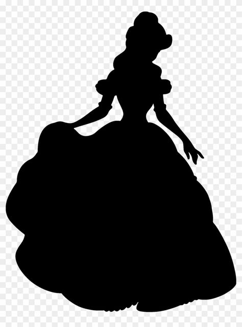 Rapunzel Silhouette, Beast Silhouette, Beauty And The Beast Silhouette, Disney Princess Silhouette, Silhouette Disney, Crown Silhouette, Disney Silhouette, Disney Silhouettes, Belle And Beast