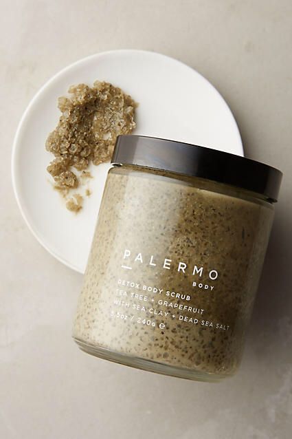 Palermo Body Scrub Detox Body, Fair Trade Coffee, Grapefruit Oil, Dead Sea Salt, Coffee Scrub, Body Scrubs, Body Detox, Dead Sea, Tree Oil