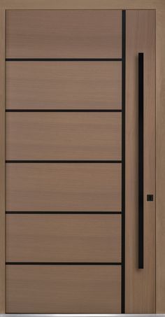 New Door Design 2024, Grey Doors White Trim, Room Door Design Bedrooms, Modern Main Door Design, Modern Main Door, Modern Bedroom Door, Pintu Hpl, Main Door Design Ideas, Teak Wood Main Door Design