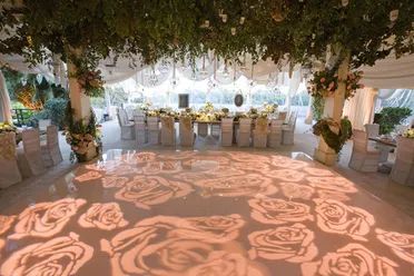 15 Fabulous & Unique Wedding Dance Floor Ideas! Wedding Dance Floor Ideas, Dance Floor Ideas, Wedding Dance Floor, Wedding Planning Organizer, Event Planning Decorations, Dance Floor Wedding, Dance World, Event Planning Business, Partner Dance