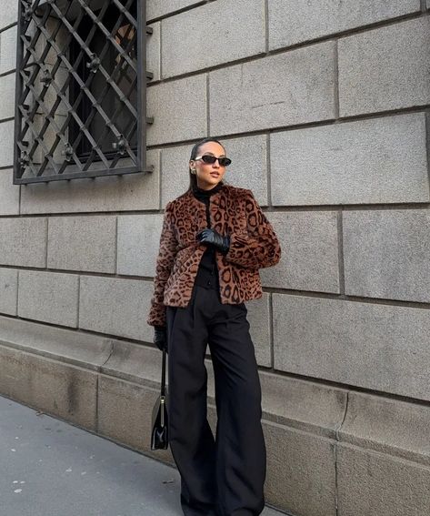 7 Roll Neck Jumper Outfits You'll Wear on Heavy Rotation For the Rest of the Year | Who What Wear UK Roll Neck Jumper Outfit, Jumper Outfits, Rich And Classy, December Outfits, Leopard Jeans, Tailored Coat, Maxi Coat, Roll Neck Jumpers, Printed Jeans