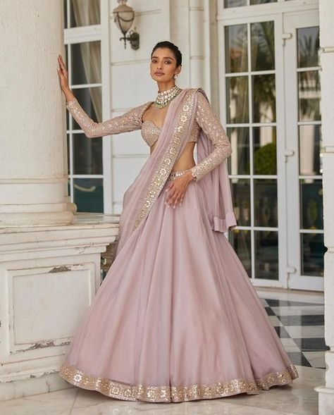 All posts • Instagram Pink Organza Lehenga, Vani Vats, Ash Pink, Kurta Lehenga, Embroidery Mirror, Lehenga Dupatta, Organza Embroidery, Organza Lehenga, Full Sleeve Blouse