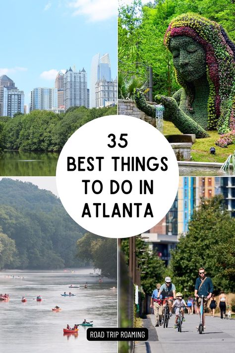 Do you make sure to see the main attractions, but also go places that are not as well-known? If so, things to do in Atlanta should definitely be on your list! Atlanta Travel Guide, Things To Do In Georgia, Things To Do In Atlanta, Atlanta Travel, Southern Travel, Georgia Travel, Us Road Trip, Road Trip Fun, United States Travel