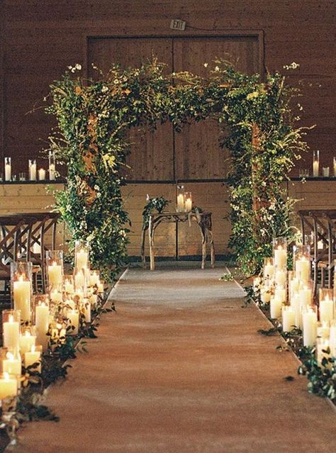 Wedding arch flowers