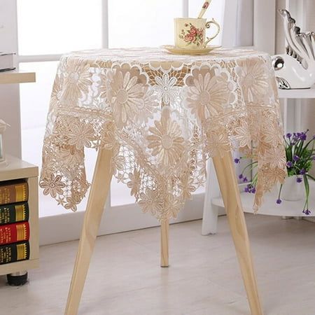 Detail: *Rustic Lace Flower Table Runner Table Cloth *Great decoration for home table, wedding table, banquet, coffee shop, etc. *Item Condition: Brand New *Material:Polyester *Color: Coffee+White(As Pictures Show) *Dimension: 60*60cm(Approx.) Package Contents: 1*Table Runner Notes: The real color of the item may be slightly different from the pictures shown on website caused by many factors such as brightness of your monitor and light brightness. Lace Table Runner Wedding, Flower Table Runner, Rustic Farmhouse Dining Table, Boho Tablecloth, Wedding Party Table Decorations, Table Runner Wedding, Rustic Table Runners, Lace Table Runner, Burlap Decor