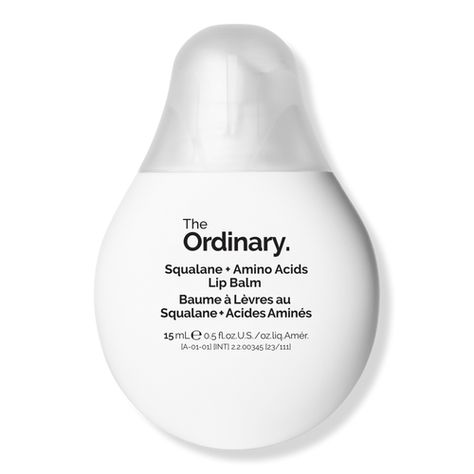 Squalane + Amino Acids Lip Balm - The Ordinary | Ulta Beauty Skin Care Wishlist Ideas, Sephora Holiday Set, Preppy Lip Products, The Ordinary Lip Balm, Ordinary Lip Balm, Lip Products Aesthetic, Trending Makeup Products, Trendy Makeup Products, Ordinary Squalane