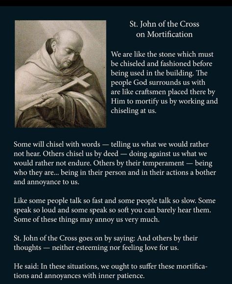 St John Of The Cross Quotes, Saint John Of The Cross, Saint Paisios, St John Of The Cross, Cross Quotes, Carmelite Saints, John Of The Cross, Catholic Gentleman, Fate Quotes