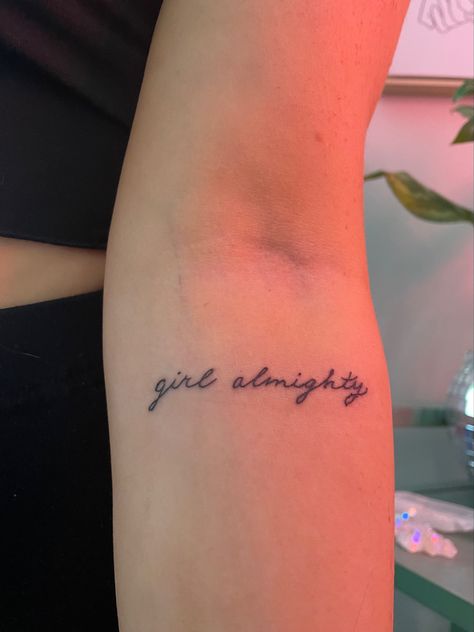 Main Character Tattoo Ideas, To Grow Old In V. Tattoo, Girl Almighty Tattoo One Direction, Once In A Lifetime Tattoo, Tatto Placement Girl, Mad Woman Tattoo, Girl Almighty Tattoo, Everlong Tattoo, Toast Tattoo