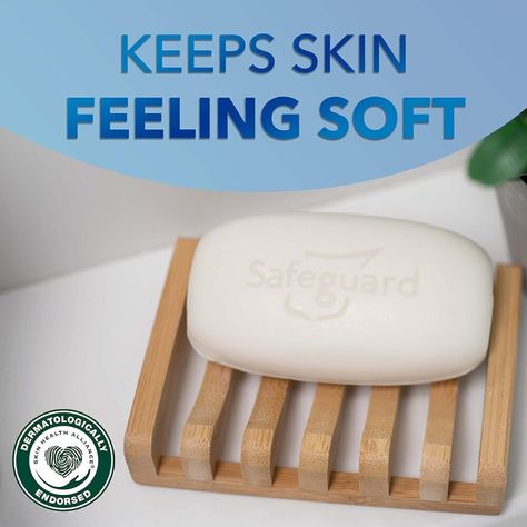 • Safeguard Micellar Deep Cleansing Bath Bar Soap, Washes Away 99 Percent of Bacteria, Leaves Skin Soft, Fresh Clean Scent with Aloe, 3.2 oz (8 Count) Cleansing Bath, 99 Percent, Body Bars, Enjoying Life, Clean Scents, Bath Bar, Delivery Groceries, Deep Cleansing, Gift Coupons