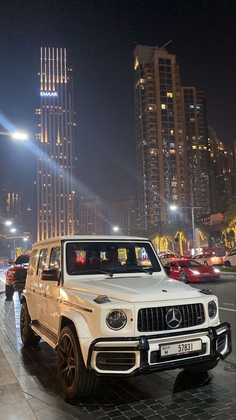 Mercedes G Wagon White, White G Wagon, G Wagon Amg, Prom Car, Mercedes Jeep, G 63 Amg, Mercedes G63, مرسيدس بنز, Dream Cars Mercedes