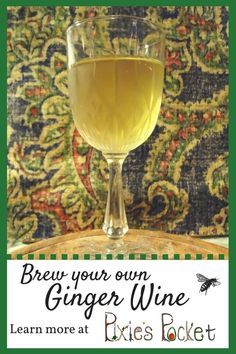 Liquor Making, Homemade Booze, Ginger Wine, Homemade Liquors, Wine Making Recipes, Homemade Wine Recipes, Mead Wine, Making Beer, Homemade Alcohol