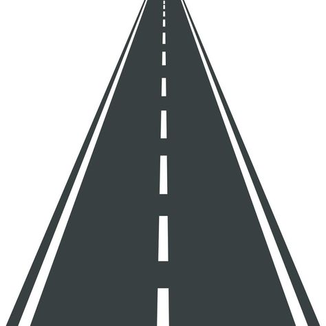 Road Clip, Road Icon, Road Graphic, Straight Road, Bio Data For Marriage, Road Markings, Bio Data, Vector Art, Vector Free