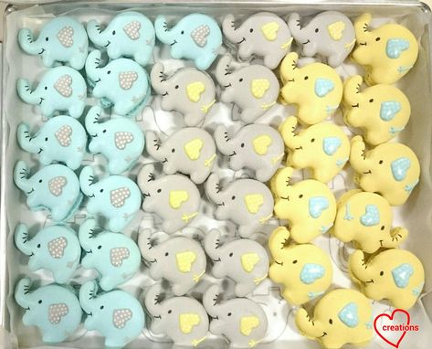 Macaron Template, Elephant Cute, Macaron Filling, Macaron Cookies, French Macaron, Elephant Birthday, Egg Custard, Natural Food Coloring, Baby Favors