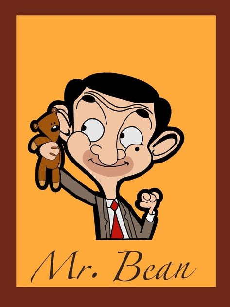 Mr Bean Drawing Sketch, Mr Bean Canvas Painting, Mr Bean Drawing Cartoon, Mr Bean Wallpaper Cartoon, Mr Bean Poster, Bean Cartoon, Mr Bean Cartoon, Disney Doodles, Pink Wallpaper Hello Kitty