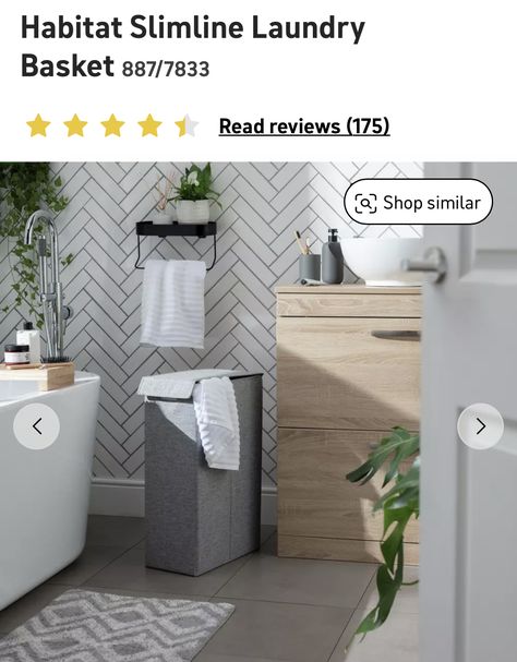 Smallest Bathroom, Organization Laundry, Eclectic Wallpaper, Basket Laundry, Out Of Mind, Laundry Basket Organization, Basket And Crate, Wash Day, Laundry Baskets