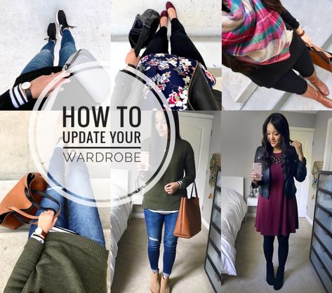 How to Update Your Wardrobe Update Wardrobe, Closet Tips, Wardrobe Images, Style Help, Project 333, Outfit Planning, Work Meetings, Capsule Closet, Leggings Outfits