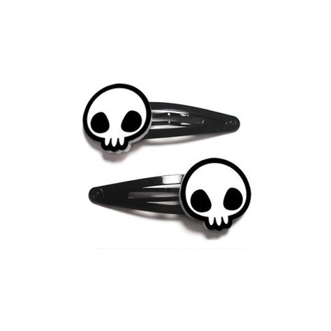 Tasty Peach Studios — Kawaii Skull Hair Clips ($10) ❤ liked on Polyvore featuring accessories, hair accessories, hair clip accessories and barrette hair clips Kawaii Skull, Tasty Peach Studios, Tasty Peach, Anting Manik, Hair Clip Accessories, Scene Emo, Emo Scene, Mall Goth, Hair Barrettes