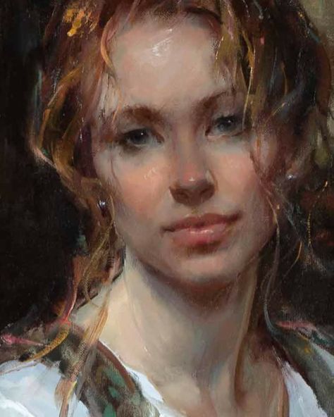 Daniel Gerhartz, Paper Art Sculpture, Ear Art, Oil Painting Inspiration, Beautiful Sketches, Modern Art Paintings Abstract, Female Art Painting, Art Painting Gallery, Oil Portrait