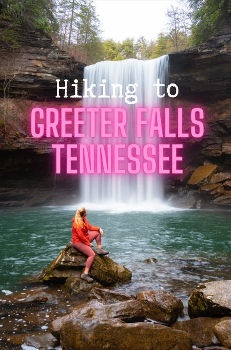 Hiking to Greeter Falls Tennessee: Short and Unique - Average Wild Experience Foster Falls Tennessee, Cummins Falls Tennessee, Tennessee Hikes, Greeter Falls Tennessee, Burgess Falls State Park Tennessee, Tennessee Waterfall Road Trip, Hiking In East Tennessee, Rock Island State Park, Burgess Falls