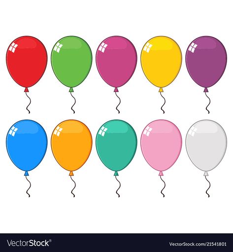 Ballon Images, Decoration Kindergarten, Birthday Chart Classroom, Balloons Illustration, Cloud Template, Kindergarten Classroom Decor, Balloon Illustration, Balloon Clipart, Birthday Clips