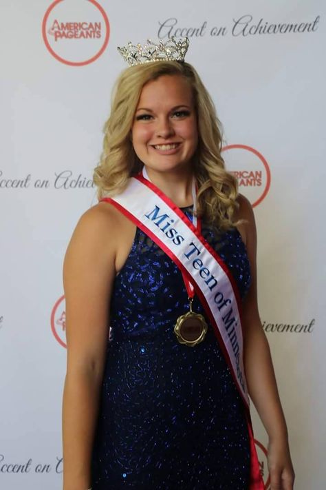 CONGRATULATIONS to ANNA BECKER (Member Services & Kids' Club team member) for being crowned MISS TEEN OF MINNESOTA at Concordia College on July 15th!  The Miss Teen of America organization searches for complete well-rounded teenagers. They accomplish this with six distinct categories of judging:  *scholastic achievement *service to school and community *personal development *personality projection and poise in formal wear *general awareness test *interview.  Anna will have her title for one year Anna Becker, Being Crowned, General Awareness, Miss Teen, American Accent, Kids Club, Team Member, Formal Wear, Personal Development