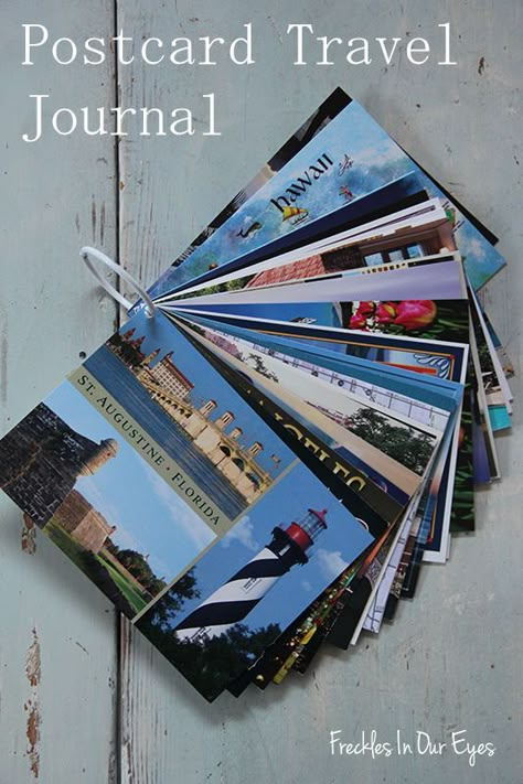 Ten Crafty Travel Projects - Postcards & Passports Friends Trip, Travel Project, Travel Crafts, Travel Keepsakes, Travel Diy, Travel Souvenirs, Easy Travel, Travel Decor, Travel Scrapbook