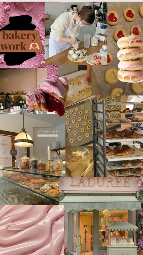 #baked #bakerycore #vibes #wallpaper #bakery Vibes Wallpaper, Vision Board Manifestation, Coffee Drinks, Mood Board, Pastry, Vanilla, Baking