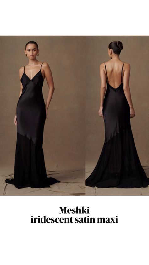 https://www.meshki.us/products/evelyn-iridescent-satin-maxi-dress-black Satin Maxi, Satin Maxi Dress, Black Maxi Dress, Wedding Guest, Bridesmaid Dresses, Black Dress, Maxi Dress, Satin, Black