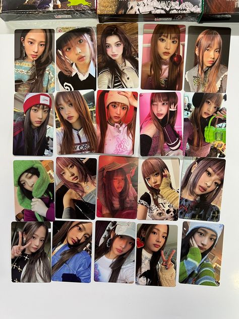 Newjeans Omg Photocards, Newjeans Omg, Danielle Haerin, Hyein Newjeans, Twitter Update, Foto Instagram, South Korean Girls, Photo Cards, Cute Pictures