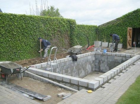 In-Ground Swim Spa Pool Installation Process - Hot Tub Barn Piscina Rectangular, Building A Swimming Pool, Swim Spas, Swimming Pool Construction, In Ground Spa, Backyard Design Layout, Diy Swimming Pool, Spa Ideas, Small Pool Design